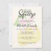 Invitation She Found Her Main Squeeze Bridal Shower  (Devant)