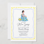 Invitation She Found Her Main Squeeze Lemon Bridal Shower (Devant)