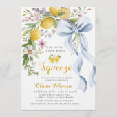 Invitation She Found Her Main Squeeze Lemon Bridal Shower (Devant)