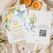 Invitation She Found Her Main Squeeze Lemon Bridal Shower