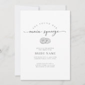 Invitation She Found Her Main Squeeze Lemon Bridal Shower (Devant)