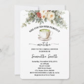 Invitation She Found Her Matcha Winter Bridal Shower (Devant)