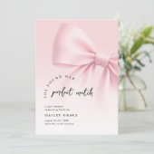 Invitation She Found Her Perfect Match Bachelorette Weekend (Debout devant)