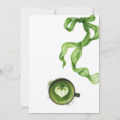 Invitation She Found Her Perfect Matcha Green Tea Qr Bridal  (Dos)