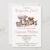 Invitation She Found her Recipe for Love! Bridal Shower (Devant)