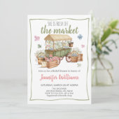 Invitation She Is Fresh Off The Market Bridal Shower (Debout devant)