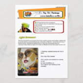 Invitation She Likes Pina Coladas Painting Small-Scale Print  (Dos)