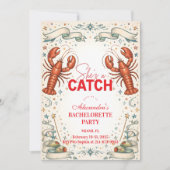 Invitation She’s a Catch Nautical Bachelorette (Devant)