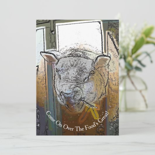 INVITATION SHEEP (Debout devant)