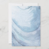Invitation Shellabration | Plage Coquillages Mariage Shower (Dos)
