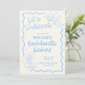 Invitation Shellebrate Bachelorette (Debout devant)