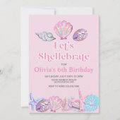 Invitation Shellebrate Seashell Beach (Devant)