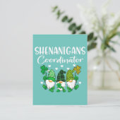 Invitation Shenanigans Coordonnateur Jour de la Saint Patrick (Debout devant)
