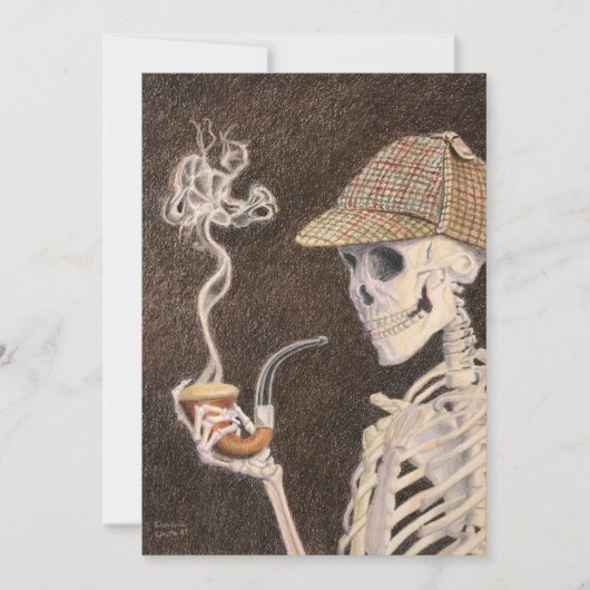 Invitation Sherlock Os tout seuls (Devant)