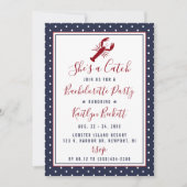 Invitation She's A Catch Bachelorette Party Weekend Itinerary (Devant)