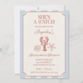 Invitation She's A Catch Bachelorette Weekend Itinerary and (Devant)