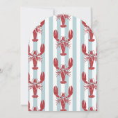 Invitation She's a Catch Coastal Lobster Bridal Shower  (Dos)