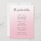 Invitation She's a Catch Modern Script Bachelorette Weekend (Dos)