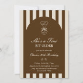 Invitation She's A Tini Bit Older Coffee Martini Birthday (Devant)