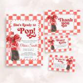 Invitation She's Ready to Pop Baby Shower