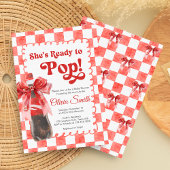 Invitation She's Ready to Pop Baby Shower