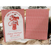 Invitation She's Ready To Pop Baby shower