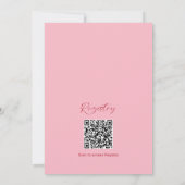 Invitation She's the Cherry on Top Bridal Shower QR Registry (Dos)