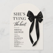 Invitation She's Tying The Knot Bridal Shower  (Devant)