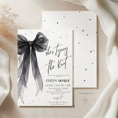 Invitation She's tying the knot Bridal shower 