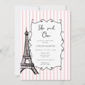 Invitation 'She'She's Oui' Paris (Devant)