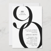 Invitation Shh It's a Surprise 90th Birthday Party (Devant)