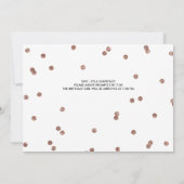 Invitation Shh Surprise Anniversaire Party Parties scintillan (Dos)