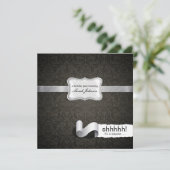 Invitation Shhh ! C'est une surprise (Debout devant)