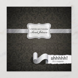 Invitation Shhh ! C'est une surprise