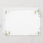 Invitation Shhh C'est une surprise 50ème anniversaire de Mari (Dos)