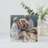 Invitation Shhh C'est une surprise 50ème anniversaire de Mari (Debout devant)