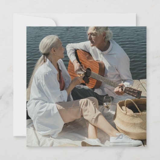 Invitation Shhh C'est une surprise 50ème anniversaire de Mari (Devant)