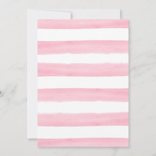 Invitation Shhh C'est une Surprise Gold Confetti fête d'anniv (Dos)