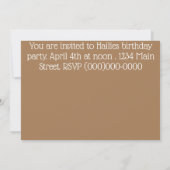 Invitation Shih Tzu (Dos)