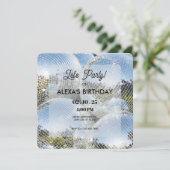 Invitation Shining Disco Ball Party (Debout devant)