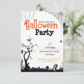 Invitation Ships & Shenanigans : Une Halloween violette et bl (Debout devant)