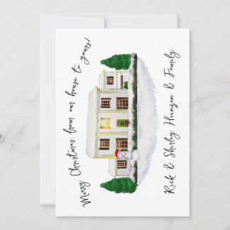 Invitation Shirley flat card