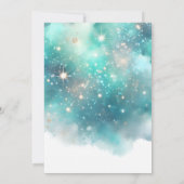 Invitation Shoot Four The Stars Boys Space Quatrième annivers (Dos)