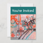 Invitation Shopping de Noël (Devant)