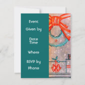 Invitation Shopping de Noël (Dos)