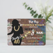 Invitation Shorty's 40 | 90's Hip hop Urbain Anniversaire (Debout devant)