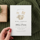 Invitation Shower Baby Clothes