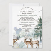Invitation Shower by Mail Baby-Shower pour un garçon dans un  (Devant)