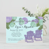 Invitation Shower de Beach (Debout devant)