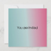 Invitation Shower pour bébé bleu (Devant)